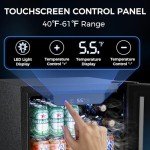 Electactic 68 Can Mini Beverage Cooler Fridge