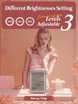 BOGDA Pink Mini Skincare Fridge with LED Mirror