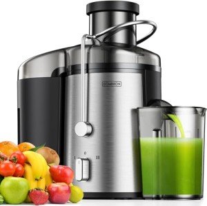 Dominion 600W Centrifugal Juicer with Wide Mouth
