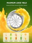 Dominion 600W Centrifugal Juicer with Wide Mouth