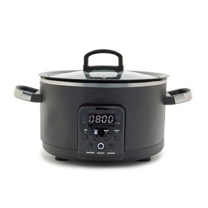 GreenPan 4QT Electric Ceramic Slow Cooker, 6-in-1