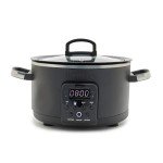GreenPan 4QT Electric Ceramic Slow Cooker, 6-in-1