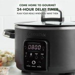 GreenPan 4QT Electric Ceramic Slow Cooker, 6-in-1