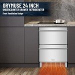 24-Inch Outdoor Drawer Refrigerator for 154 Cans