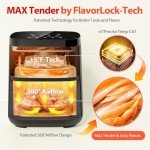 Beelicious 8-in-1 Smart Compact 4QT Air Fryer