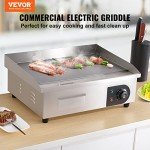 VEVOR 22" Commercial Electric Flat Top Griddle