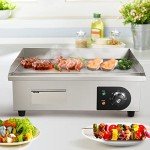 VEVOR 22" Commercial Electric Flat Top Griddle