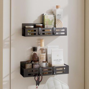 Magnetic Spice Rack Set for Refrigerator Storage