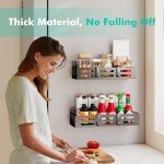 Magnetic Spice Rack Set for Refrigerator Storage