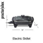 Proctor Silex Nonstick Electric Skillet with Lid