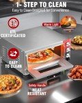 PYY 16-Inch Electric Pizza Oven with Timer