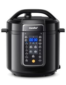 COMFEE’ 9-in-1 Electric Multi-Cooker, 6 Quarts