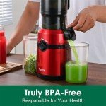 Fretta Nifty Cold Press Juicer - Easy Clean, BPA Free