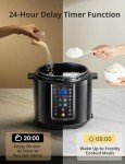 COMFEE’ 9-in-1 Electric Multi-Cooker, 6 Quarts