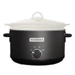 5 Quart Manual Slow Cooker with 3 Settings