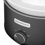 5 Quart Manual Slow Cooker with 3 Settings
