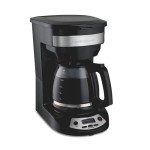 Hamilton Beach 12-Cup Programmable Coffee Maker, Black