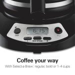 Hamilton Beach 12-Cup Programmable Coffee Maker, Black