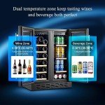 24-Inch Dual Zone Wine and Beverage Cooler