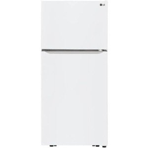 LG 20.2 Cu. Ft. Top-Freezer Refrigerator - White