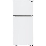 LG 20.2 Cu. Ft. Top-Freezer Refrigerator - White