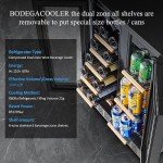 24-Inch Dual Zone Wine and Beverage Cooler