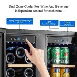 24-Inch Dual Zone Wine and Beverage Cooler