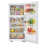 LG 20.2 Cu. Ft. Top-Freezer Refrigerator - White