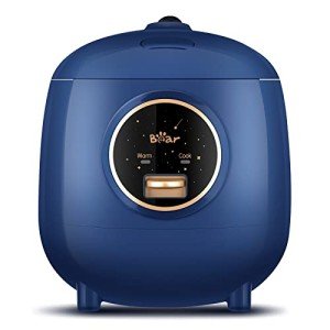 Bear Mini Rice Cooker 2 Cups, Portable, Non-Stick
