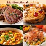 Sunvivi 18 Quart Electric Turkey Roaster Oven