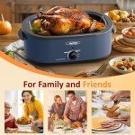 Sunvivi 18 Quart Electric Turkey Roaster Oven