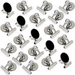 20 Pack Heavy-Duty Fridge Magnets and Clips