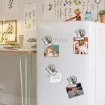 20 Pack Heavy-Duty Fridge Magnets and Clips