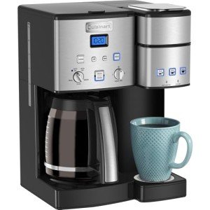 Cuisinart 12-Cup Coffee Maker with Single Serve