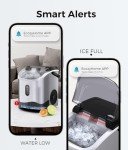 Ecozy Portable Smart Nugget Ice Maker Machine