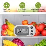 Fahzon Waterproof Digital Fridge Thermometer - 2 Pack