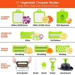14-in-1 Multifunctional Vegetable Chopper and Slicer