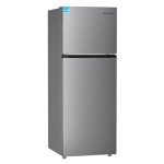 Upstreman 14.7 Cu.Ft. Stainless Steel Double Door Refrigerator