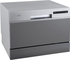 EdgeStar Compact Countertop Dishwasher for 6 Settings