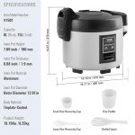 VEVOR 70-Cup Commercial Rice Cooker and Warmer