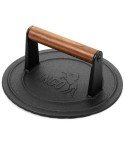 UNCO Cast Iron Grill Press - 8.5 inches