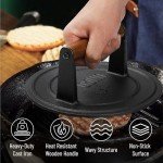 UNCO Cast Iron Grill Press - 8.5 inches