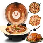JcoGel 12 Inch Electric Indoor Pizza Oven