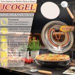 JcoGel 12 Inch Electric Indoor Pizza Oven