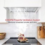 CT Copper 36" Built-in Range Hood Insert