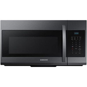 SAMSUNG 1.7 cu. ft. Black Stainless Steel Microwave
