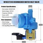 Dishwasher Water Inlet Valve for Whirlpool Kenmore