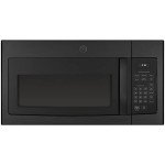 GE 1.6 Cu. Ft. Black Over-the-Range Microwave Oven Bundle