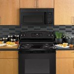 GE 1.6 Cu. Ft. Black Over-the-Range Microwave Oven Bundle