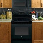GE 1.6 Cu. Ft. Black Over-the-Range Microwave Oven Bundle